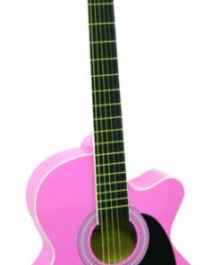 Main Street 38"  Guitar Pink Cutaway MAS38PNK