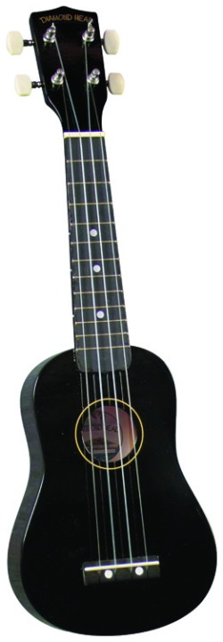 Diamond Head Ukulele Black DU100