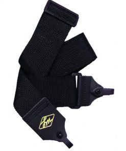 LM 2in Banjo Strap Leather Loop Black B1BK