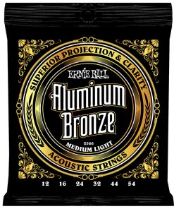 Ernie Ball Aluminum Bronze Medium-Light 2566