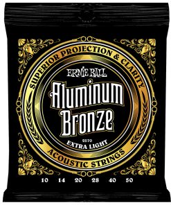 Ernie Ball Aluminum Bronze Extra Light 2570