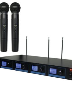 Mr DJ VHF 4 Handheld Wireless Mic RR-MICVHF8800