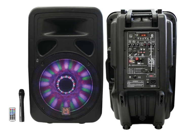 Mr DJ 15 Active BT PA Battery Powered RR-PPBAT3000
