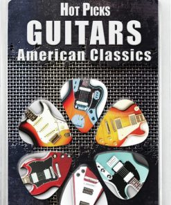 Hotpicks American Classic Guitars 6 pack 1GTRCS01