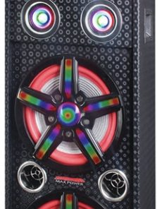 Max Power 2X10 DJ Speaker-Light System MPD102B