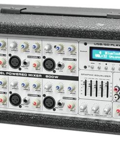 Pyle P 8 Ch 800w BT Mixer USB SD PMX840BT
