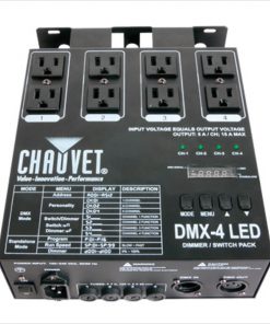 Chauvet 4 Channel Dimmer Relay Pack DMX4
