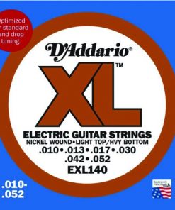 Daddario Set Elec Gtr Xl Light Top/Med EXL140