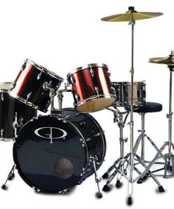 Gp Perc Performer Drum Set Met Wine Red GP200WR