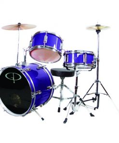Gp 3 Pc Deluxe Jr Drumset Metal Purple GP50MPR