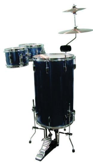 Gp Perc Cocktail Drum Set Met Midniteblu GP75MB