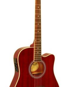 Kona Drd Ca Thin Body Acou/Ele Trns Red K2TRD