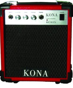 Kona 10W Amp 5 Spk 1 Input Red KCA15RD