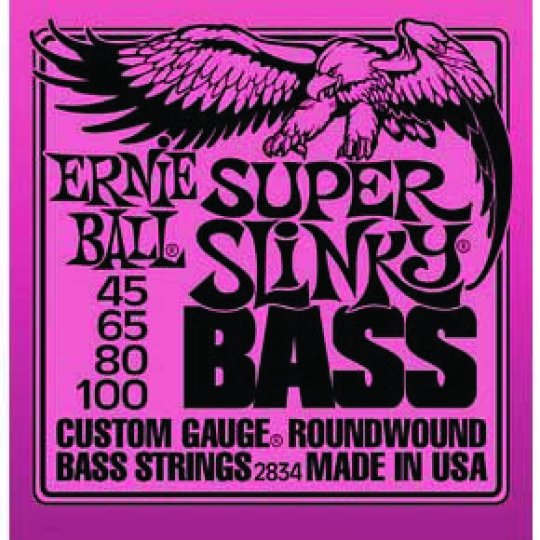 Ernie Super Slinky Ele Bass Round Wnd 2834