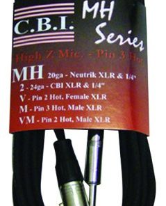 Fat Boy Pro Neutrik Hi -Z Mic Cable 15ft FB-MH15