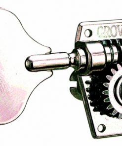 Bass Vintage Tuners 4 Inline Chrome GV-142C4