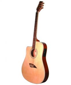 Kona Thin Electric Acoustic Left Natural K2LN
