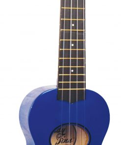 Eddy Finn Minnow Uke W/ Bag Blue EF-MN-BL