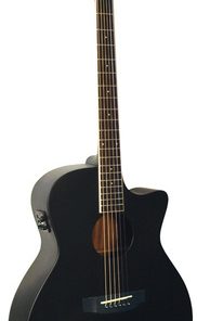 Morgan Monroe Matte Finish Acoustic / Electric MG-505BKE