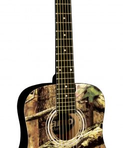 Mossy Oak 34" Acoustic Guitar W/ Orange Bag MO-34
