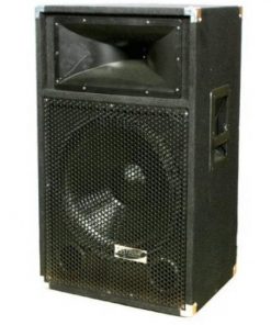 Single 15 Inch 2 Way Speaker 1700 Watts Max Peak Momentary Power with 1.34 Dome Driver MRPSS1700