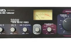 300 Watt PA Amplifier - 70V Output & Mic Talkover PA305