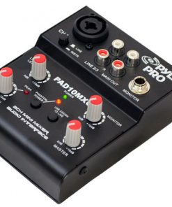 2 Channel Mini Mixer With USB Audio Interface PAD10MXU