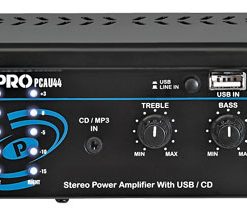 Mini 2x120 Watt Stereo Power Amplifier w/ USB & CD Input RBPCAU44