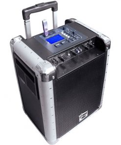 Portable PA System with USB Port, SD Slot, DJ Controls & Aux Inputs PCMX265B