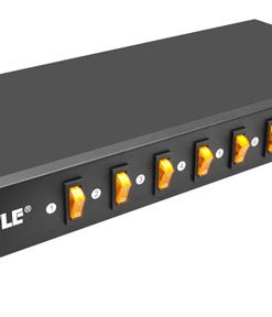 8 Outlet Rack Mount Power Supply Center w/Each Outlet Switch PDBC10