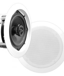 In-Wall / In-Ceiling Dual 8-inch Speaker System, 2-Way, Flush Mount, White PDIC81RD