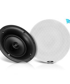 Dual 6.5’’ Bluetooth Ceiling / Wall Speaker Kit, (2) Flush Mount 2-Way Speakers, 300 Watt PDICBT67