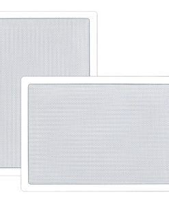 In-Wall / In-Ceiling 6.5'' Stereo Speakers, 2-Way, Flush Mount, White PDIW65
