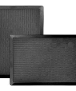 In-Wall / In-Ceiling 6.5'' Stereo Speakers, 2-Way, Flush Mount, Black PDIW65BK