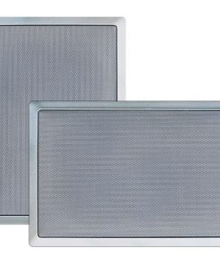 In-Wall / In-Ceiling 6.5'' Stereo Speakers, 2-Way, Flush Mount, Silver PDIW65SL