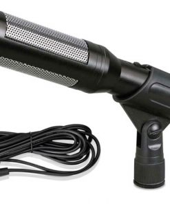 Professional Shotgun Microphone, Electret Condenser Mic with 16' ft. XLR Cable & Windscreen PDMIC35