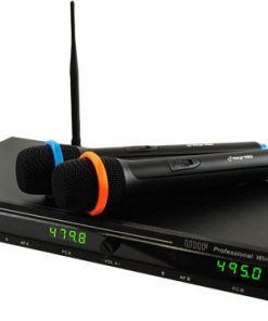 Professional UHF Wireless Microphone System With 2 Microphones PDWM2800