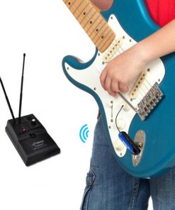 Premier Series UHF Wireless Guitar/Instrument Bug Transmitter Receiver System, Adds Wireless Functionality PDWMG46