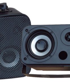 3.5'' Indoor/Outdoor Waterproof Speakers (Black) PDWR30B