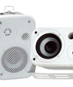 3.5'' Indoor/Outdoor Waterproof On-Wall Speakers (White) PDWR30W