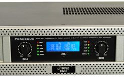 19'' Rack Mount Power Amplifier, 3000 Watt PEXA3000