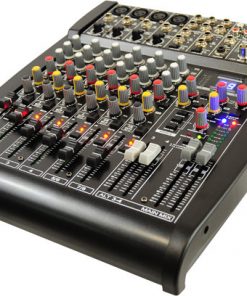 Studio Grade 24 Bit 12 Channel Stereo Mixer w/Built-In FX Processor/Digital Effects PEXM1204