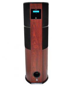 600 Watt Digital 2.1 Channel Home Theater Tower w/ iPod & iPhone Docking Station - Cherry Wood Finish RBPHST92ICW