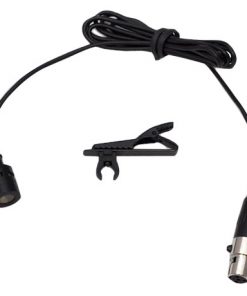 Wired Lavalier Mini XLR Uni-Directional Microphone (Works with Shure System) PLMS30