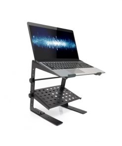 Laptop Computer Stand For DJ With Flat Bottom Legs PLPTS30