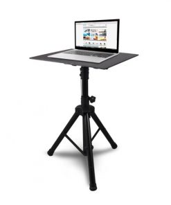 Universal Laptop Notebook Computer DJ Equipment Studio Stand Mount Holder, Height Adjustable PLPTS4