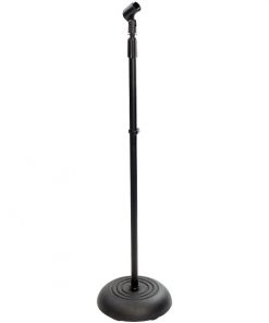 Compact Base Black Microphone Stand PMKS5