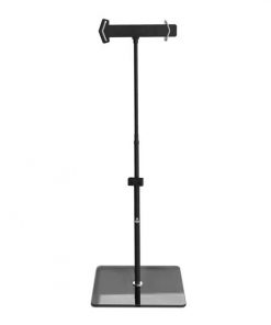 Secure & Anti-Theft Key Lock Tablet Floor Stand Holder with Adjustable, Bendable, Rotating Swivel Gooseneck, USB Charge Port & Sturdy Tempered Glass Base for iPad, Kindle, Android, eReader, Samsung Galaxy, Nexus, etc. PMKSPAD6LK