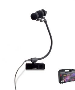 Universal Musical Instrument Microphone Kit with 48V XLR Phantom Power Adapter (Works with Guitar, Sax, Trumpet, Piano, Flute, Violin, Drums) PMKSTR1