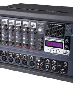6 Channel 600 Watts Powered Mixer w/MP3 & USB Input RBPMX408M